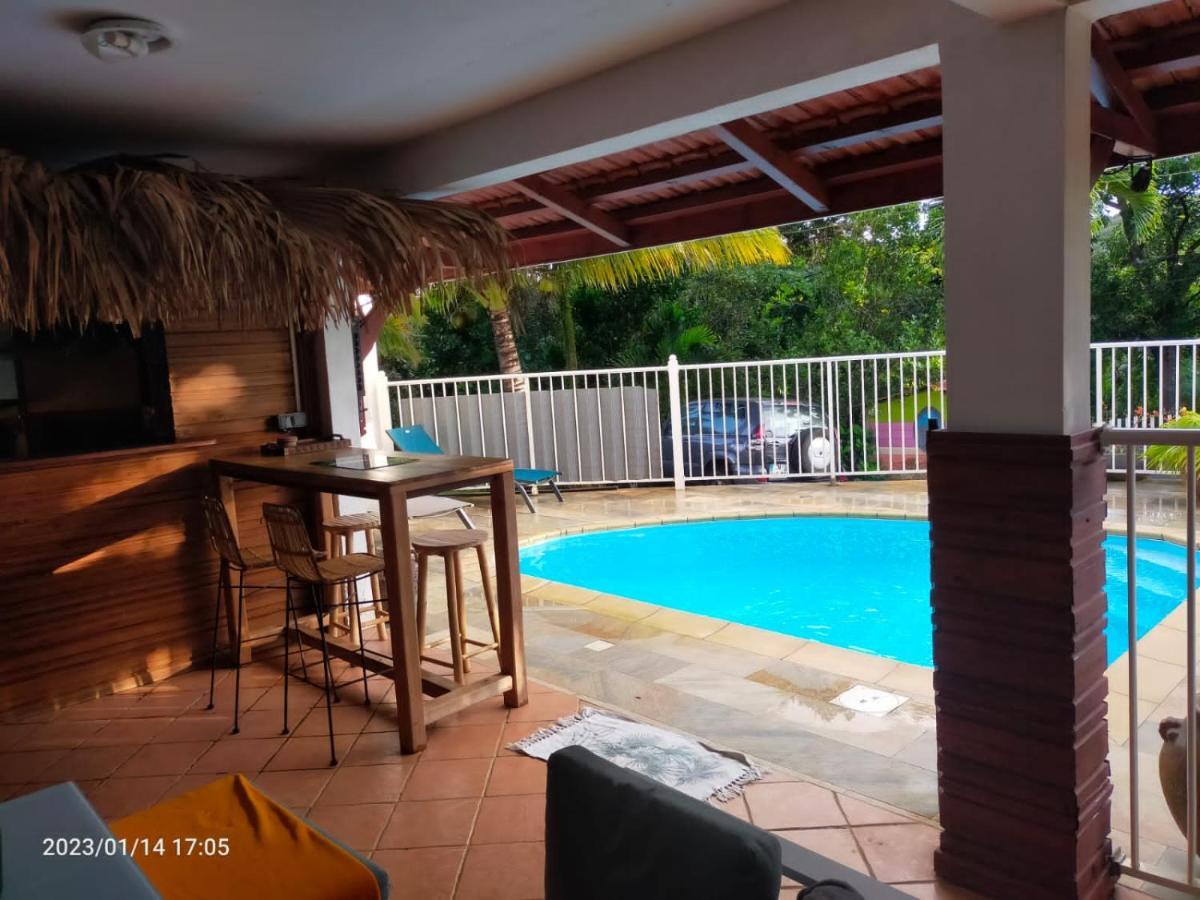 Douceur Des Hauteurs Bas De Villa, Piscine Privee 圣吕斯 外观 照片