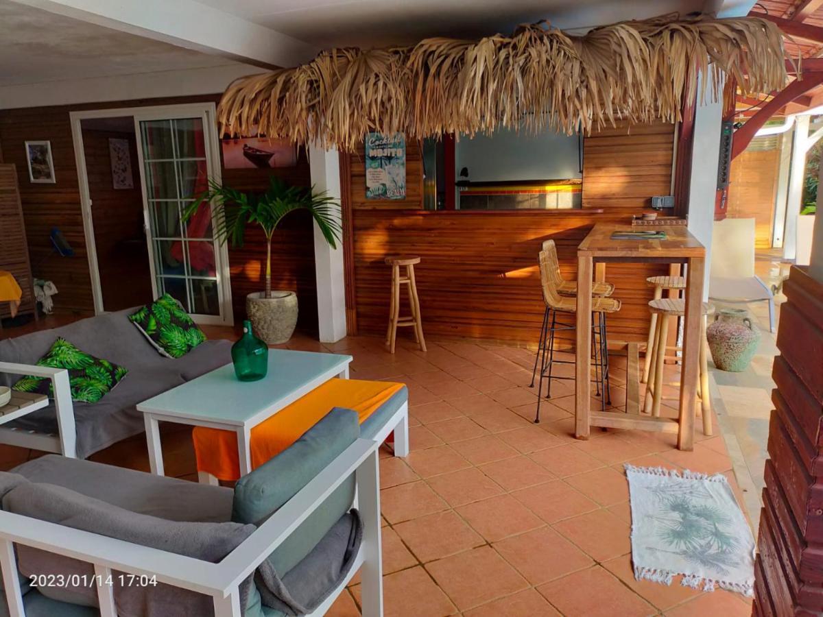 Douceur Des Hauteurs Bas De Villa, Piscine Privee 圣吕斯 外观 照片