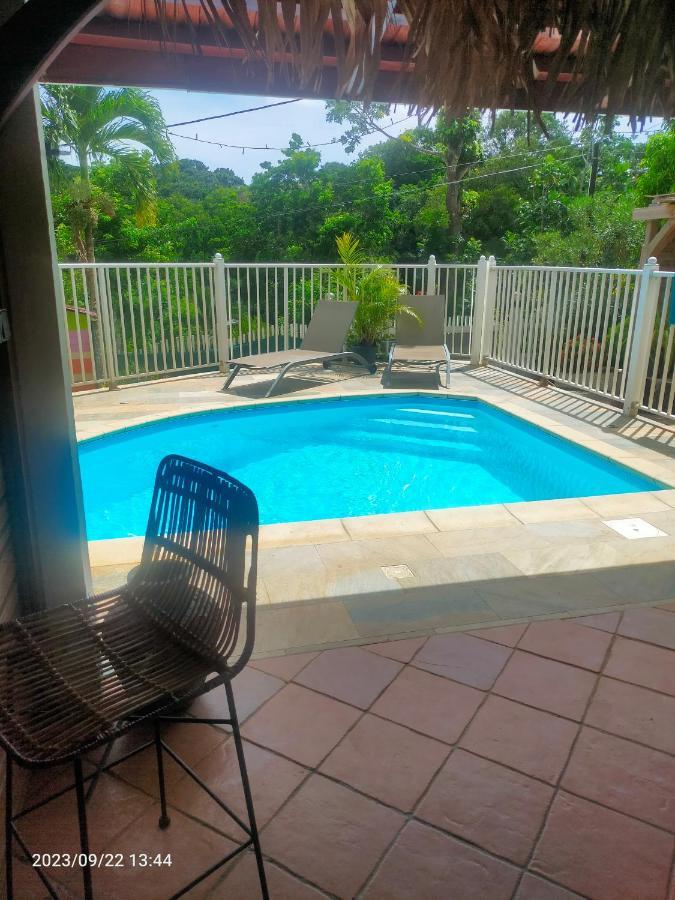 Douceur Des Hauteurs Bas De Villa, Piscine Privee 圣吕斯 外观 照片