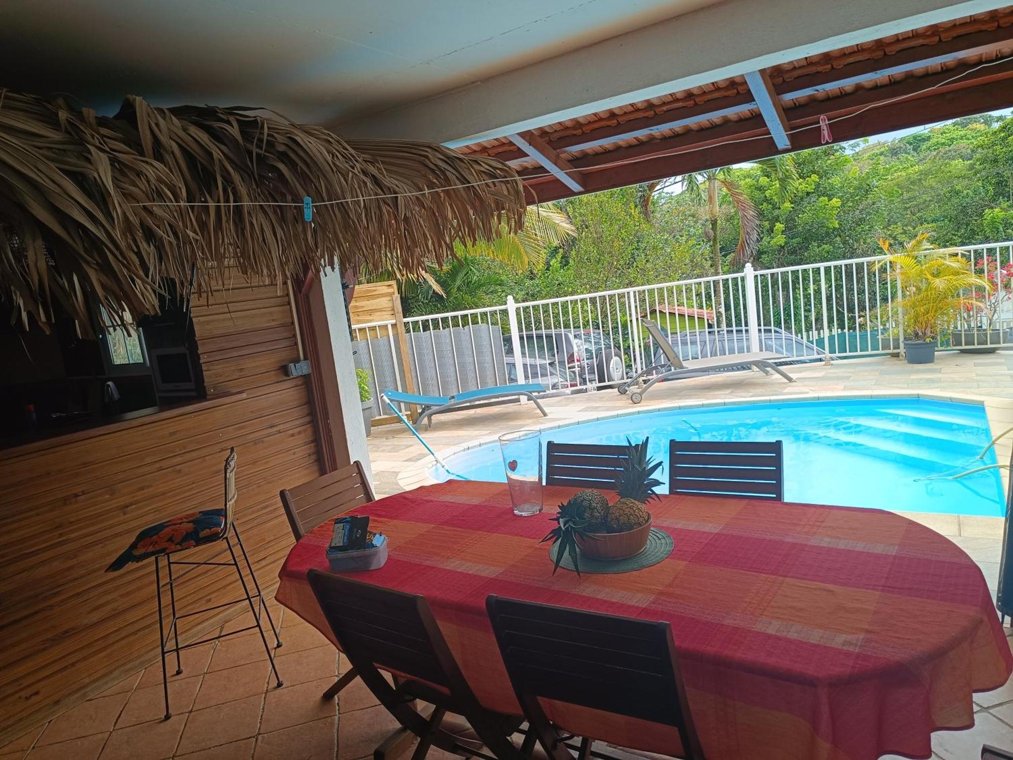 Douceur Des Hauteurs Bas De Villa, Piscine Privee 圣吕斯 外观 照片