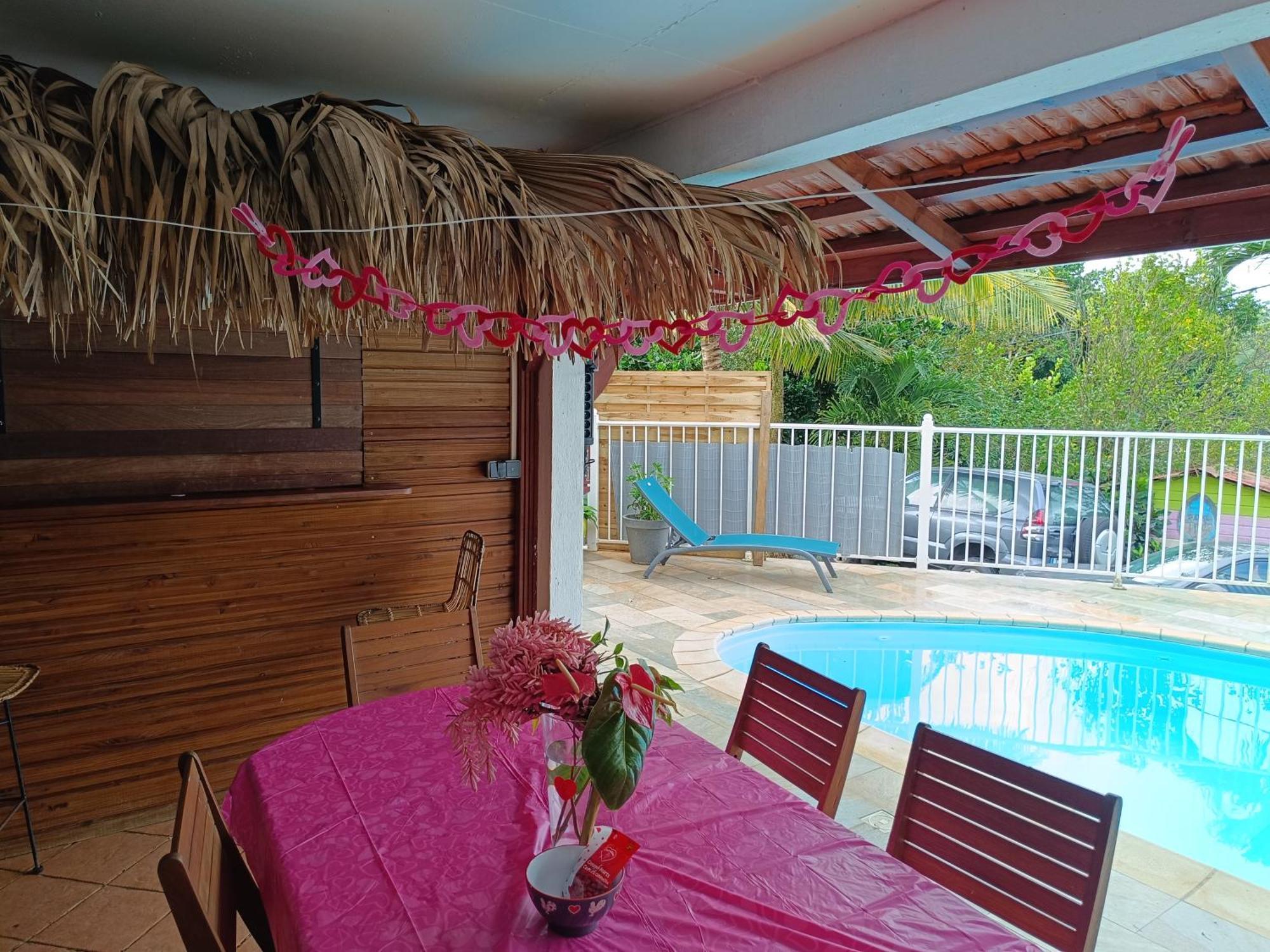 Douceur Des Hauteurs Bas De Villa, Piscine Privee 圣吕斯 外观 照片